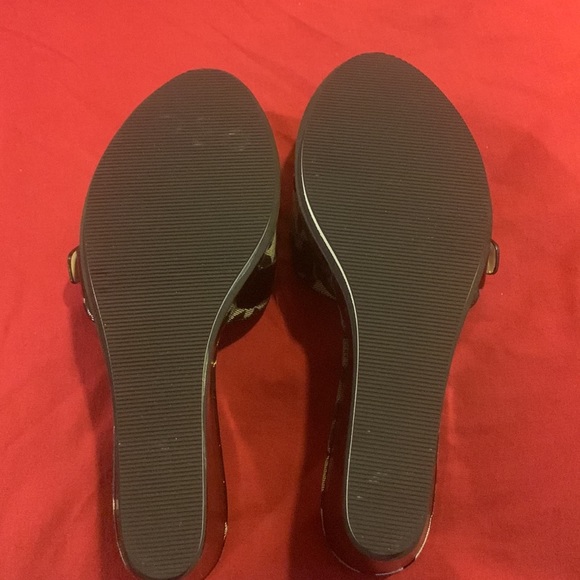 Coach wedges open toe - Picture 3 of 4